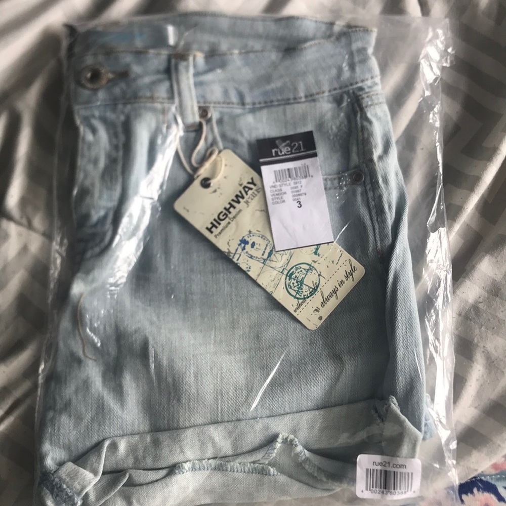Brand New Jean Shorts, high waisted